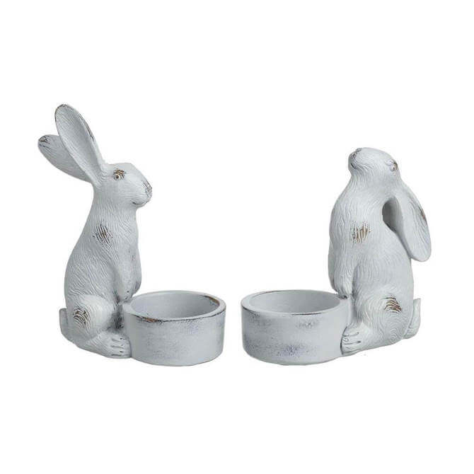 Parlane Tealight Holder Hare Assorted